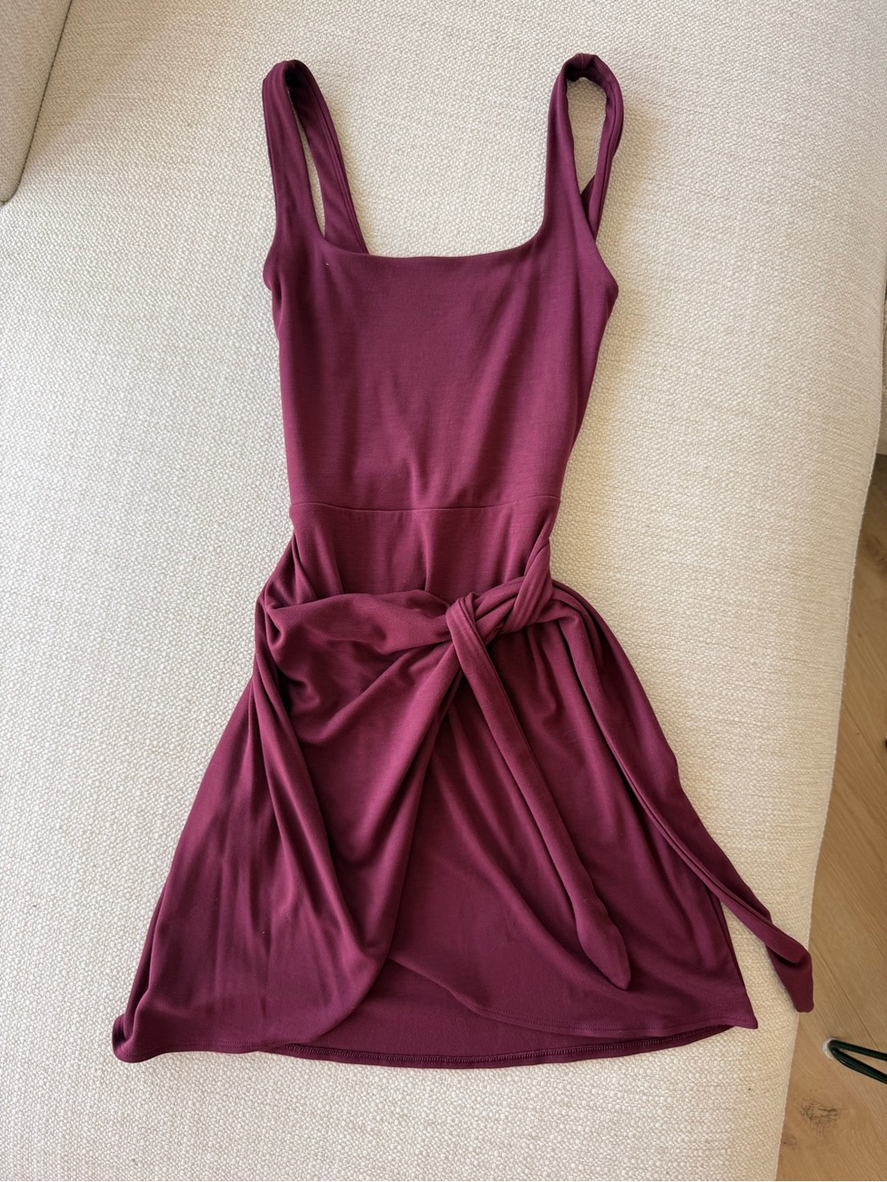 Wilfred Saturn Dress Burgundy
